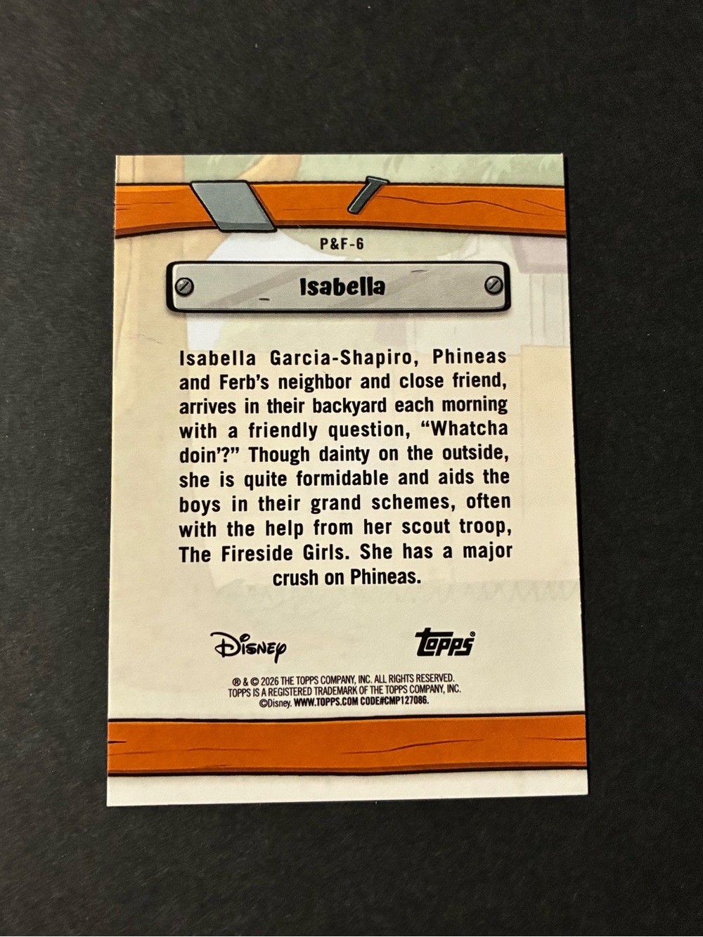 2026 Topps Disney Neon Phineas & Ferb Character Insert Lot of 8 Cards - Picture 5 of 16